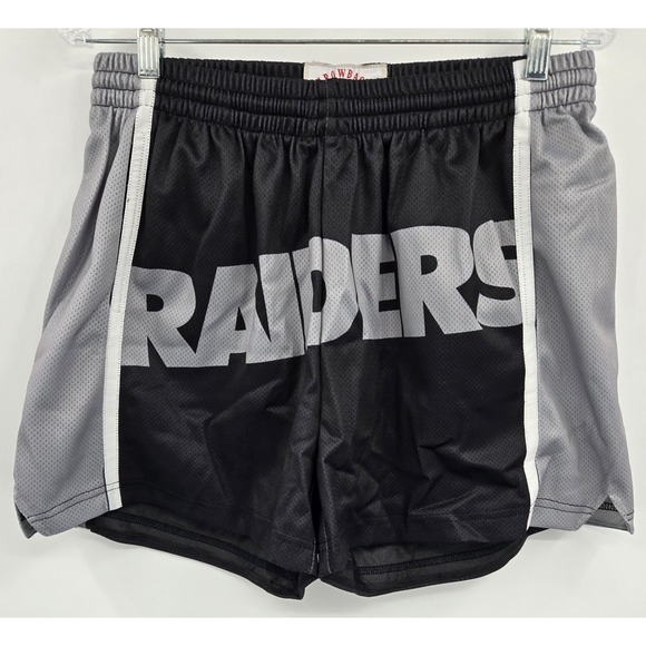 Mitchell & Ness Pants - Oakland Raiders Shorts Womens L Mitchell & Ness Las Vegas Big Face 3.0 Team‎ NFL